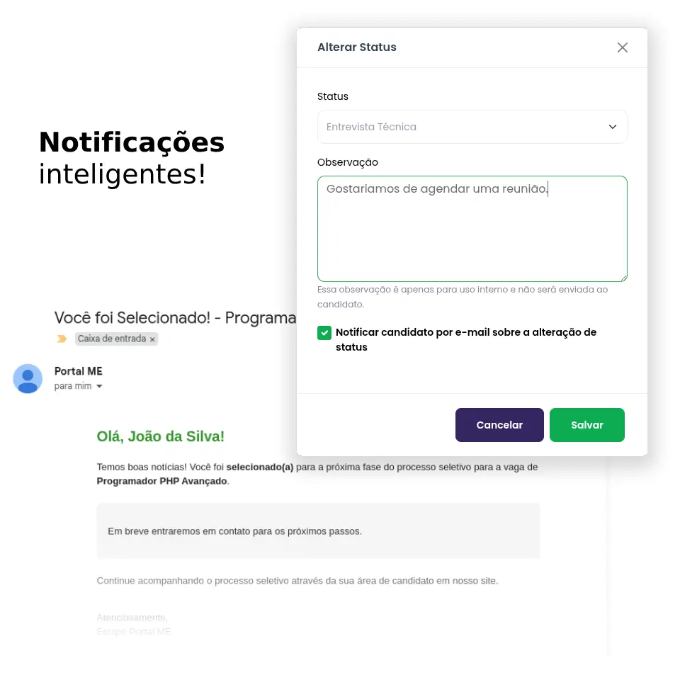 Notificações Automáticas